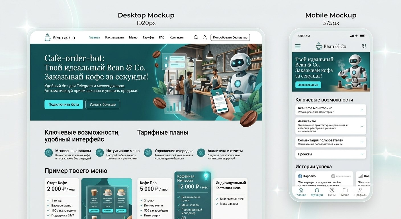 Cafe Order Bot — превью