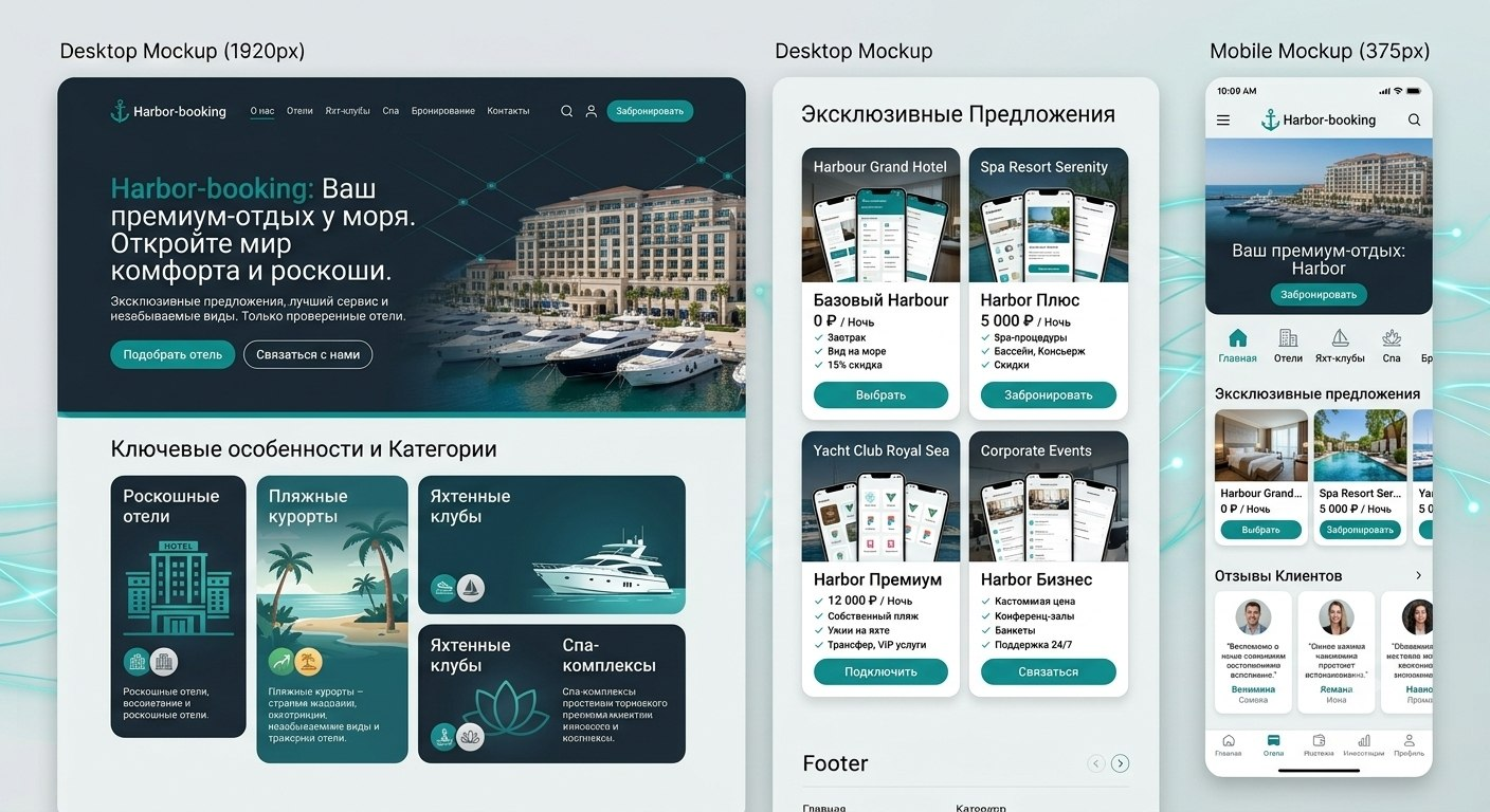 Harbor Booking — превью